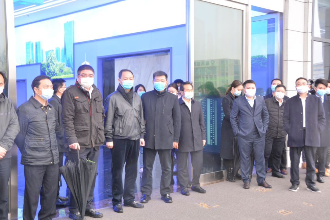 长沙市委副书记、代市长郑建新一行调研333体育环境长沙中联产业园